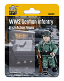 BAF001. WW2 German Infantry Soldier. Scale 1:33