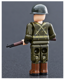 BAF005. WW2 US Infantry Soldier. Scale 1:33