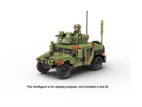 BAM000 M1151 Humvee Combat Vehicle. US Army Scale 1:33