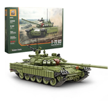 BAM004 T72B Russian Main Battle Tank Scale 1:33