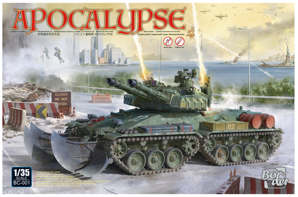 Border Models. Soviet Apocalypse Heavy Tank. Scale 1:35