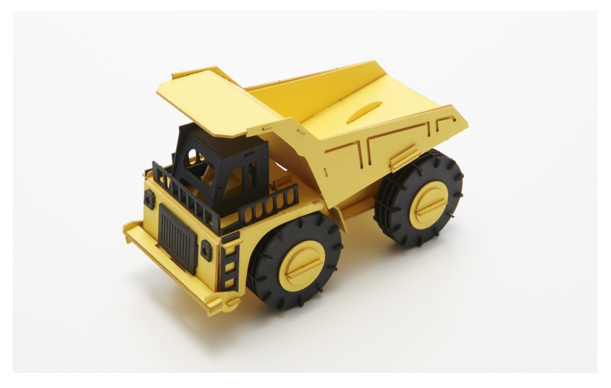 CC-K1 Dump Truck, Cars Craft Paper Model – Small Forge