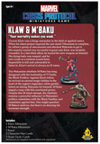 CP116 Marvel: Crisis Protocol Klaw & M'Baku Character Pack