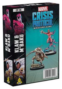 CP116 Marvel: Crisis Protocol Klaw & M'Baku Character Pack