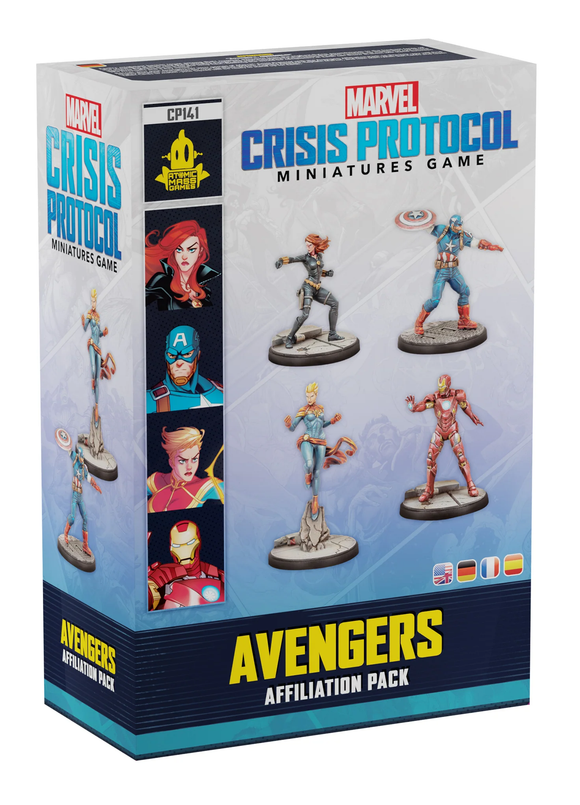 CP141 Marvel: Crisis Protocol Avengers Affiliation Pack