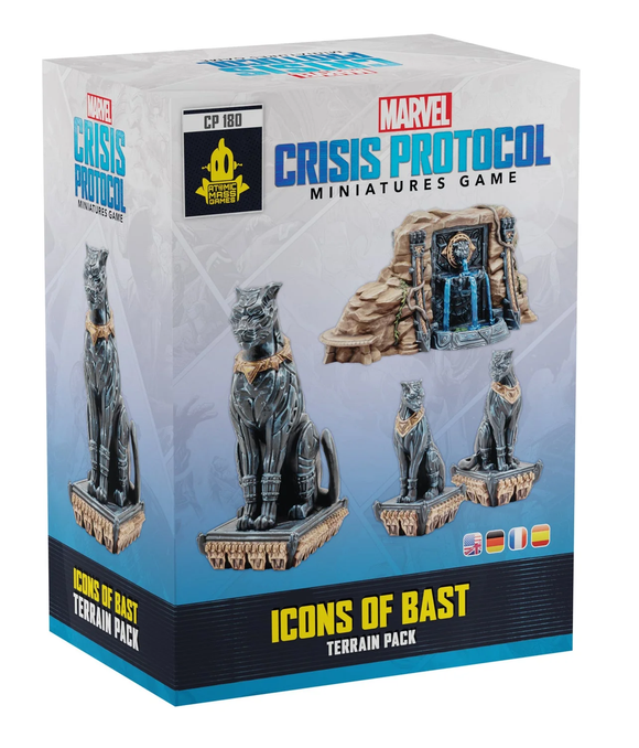 CP180 Marvel: Crisis Protocol Icons of Bast Terrain Pack