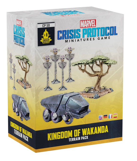 CP59 Marvel: Crisis Protocol Kingdom of Wakanda Terrain Pack