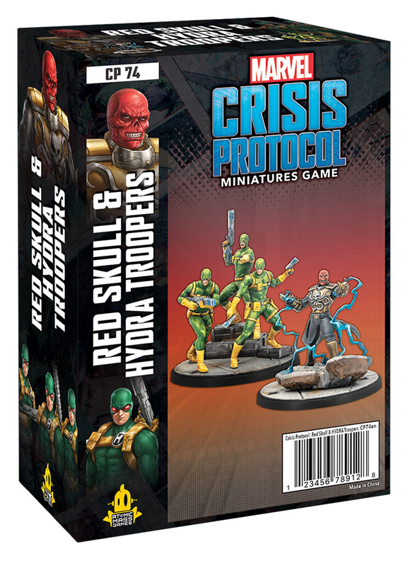 CP74 Marvel: Crisis Protocol Red Skull & Hydra Troopers Character Pack