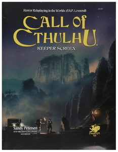 Call of Cthulhu RPG Keeper Screen Pack. 7th Edition