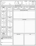 D&D 2024 Player Character Sheets - 5th Edition