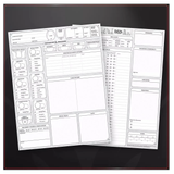 D&D 2024 Player Character Sheets - 5th Edition