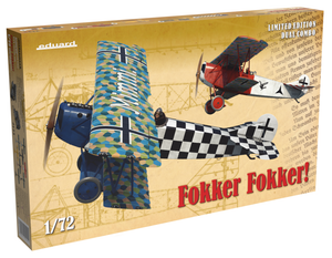 Eduard 02133, "Fokker Fokker!" Dual Combo Limited Edition. 1:72 Scale