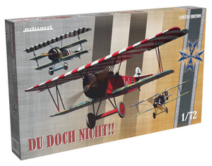 Eduard 02135, "Du Doch Nicht!!" Triple Combo - Ernst Udet, Limited Edition. 1:72 Scale