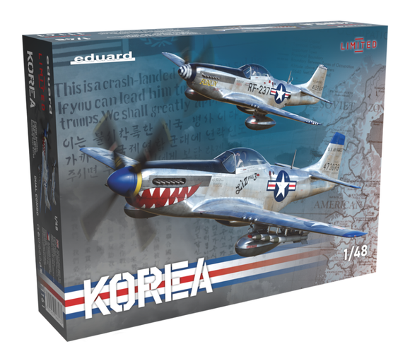 Eduard 11161, Mustang F-51 Korea , Dual Combo, Limited Edition. 1:48 Scale