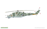 Eduard 11163, Hind E, Soviet Mil Mi-24V Attack Helicopter. Limited Edition. 1:48 Scale