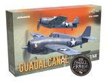 Eduard 11170, Guadalcanal, Grumman F4F-4 Wildcats. Dual Combo Limited Edition. 1:48 Scale