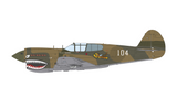 Eduard 11185, Pacific Star. P-40E Warhawk. Dual Combo Limited Edition. Aus Decals. 1:48 Scale
