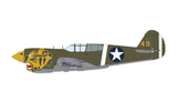 Eduard 11185, Pacific Star. P-40E Warhawk. Dual Combo Limited Edition. Aus Decals. 1:48 Scale