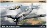 Eduard 82141, Focke Wulf Fw 190A-3 Light Fighter. ProfiPack 1:48 Scale