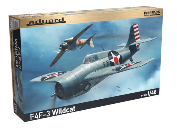 Eduard 82201, Grumman F4F-3 Wildcat. ProfiPack 1:48 Scale