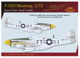 Eduard R0021, P-51D Mustang. Royal Class Model Kit. 1:72 Scale