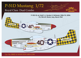 Eduard R0021, P-51D Mustang. Royal Class Model Kit. 1:72 Scale