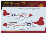 Eduard R0021, P-51D Mustang. Royal Class Model Kit. 1:72 Scale