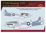 Eduard R0021, P-51D Mustang. Royal Class Model Kit. 1:72 Scale
