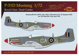 Eduard R0021, P-51D Mustang. Royal Class Model Kit. 1:72 Scale
