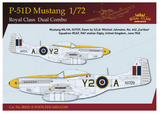 Eduard R0021, P-51D Mustang. Royal Class Model Kit. 1:72 Scale