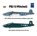 HKM01F016. PBJ-1J Mitchell. Hong Kong Models. 1:48 Scale