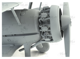 ICM32040. Gloster Gladiator Mk 1. WWII British Fighter. ICM Models. 1:32 Scale