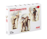 ICM35685. ANZAC Infantry (1915). Aus Decals. 1:35 Scale