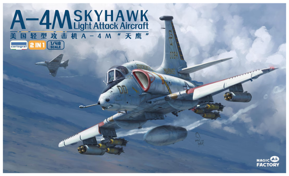 A-4M Skyhawk Light Attack Aircraft. Magic Factory MF5002. Scale 1:48