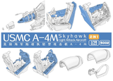 A-4M Skyhawk Light Attack Aircraft. Magic Factory MF5002. Scale 1:48