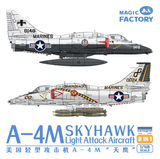 A-4M Skyhawk Light Attack Aircraft. Magic Factory MF5002. Scale 1:48