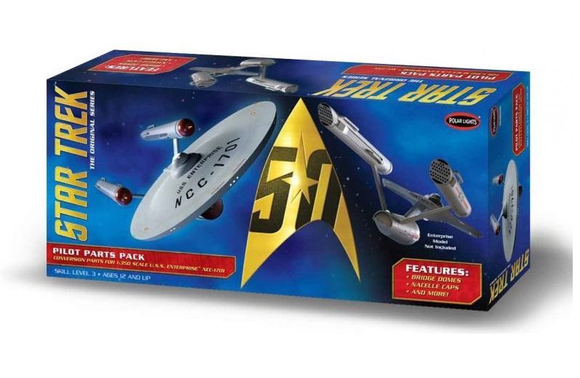 MKA018. Star Trek TOS. U.S.S. Enterprise Pilot Parts Pack. Scale 1:350