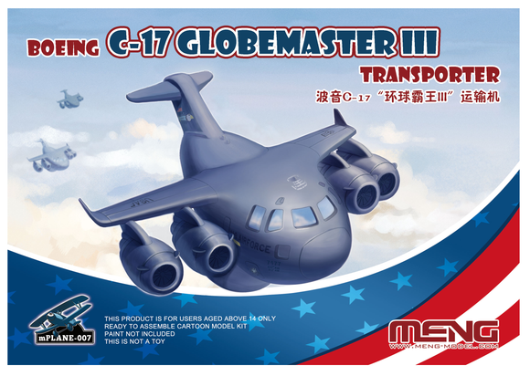 mPlane-007 Boeing C-17 Globemaster III Cartoon with Aus Decals