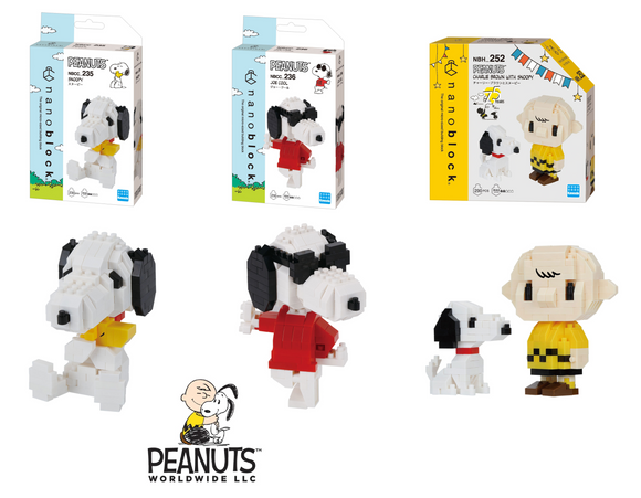Peanuts Pack - Snoopy, Joe Cool, Charlie Brown