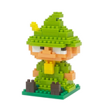 Moomintroll, Little My, Snufkin, Moominhouse - 4 Model Set