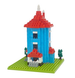 Moomintroll, Little My, Snufkin, Moominhouse - 4 Model Set