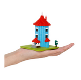 Moomintroll, Little My, Snufkin, Moominhouse - 4 Model Set