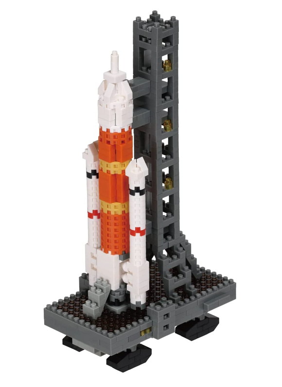 Rocket & Launch Pad Space Series. NBH-236. 610 Pieces Level 3