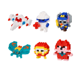 Namco Classics - Galaga, Dig Dug & Mappy, Full Set of 6 Mininano , NBMC-84S