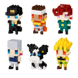 JoJos Bizarre Adventure. Mininano Collection, Full Set of 6 models , NBMC-89S