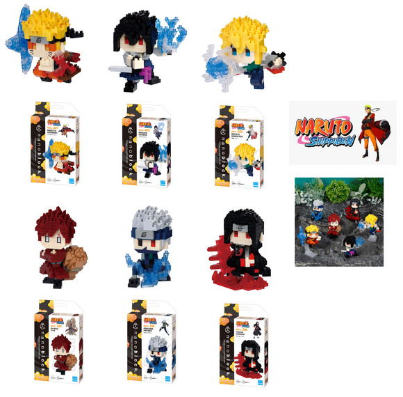 Naruto Shippuden 2nd Edition, full set of (6) NBCC-221 to 226