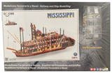OcCre 14003 Steamboat Mississippi. Wooden Model Ship Scale 1:80