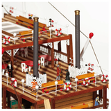 OcCre 14003 Steamboat Mississippi. Wooden Model Ship Scale 1:80