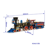 OcCre 54007. Jupiter Wooden Model Steam Train Scale 1:32