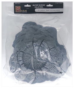 Pegasus PEG-5214 28mm Crater Set - Unpainted